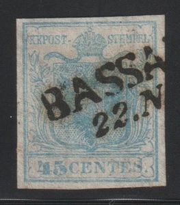 ANTIKE STAATEN LOMBARDEI - VENEDIG 45 CENT ERSTER TYP BASSANO REF 2307 - Bild 1 von 1