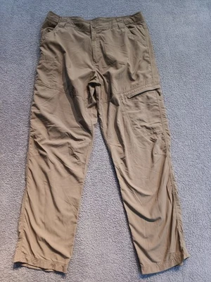 Pantalones Guía Simms XL Protector de Insectos Pesca Senderismo Exterior Nylon Beige Caqui Foto 1 de 4