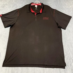 Tesla Cell Manufacturing Employee Poloshirt Herren 3XL schwarz Spruch Uniform - Bild 1 von 15