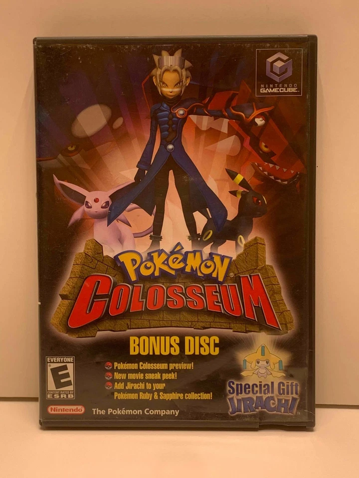 Pokemon Colosseum Bonus Disc (Nintendo Gamecube 2004)  CIB, Cleaned & Tested - Image 1 of 3