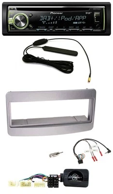 Pioneer MP3 USB CD DAB Lenkrad Autoradio für Toyota RAV 4 2001-2006 dunkelsilber - Bild 1 von 4