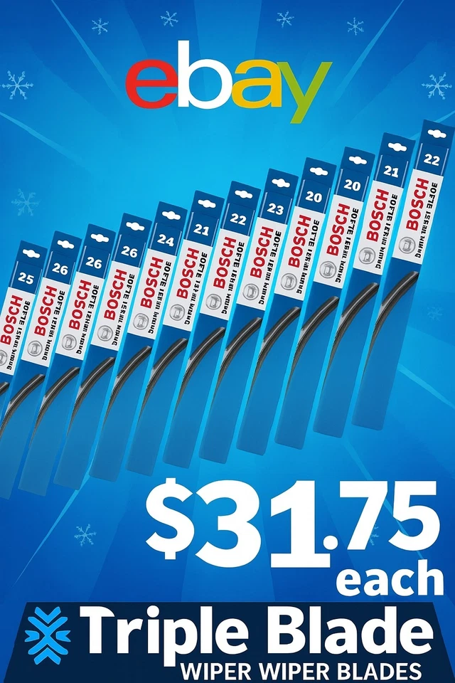 11-20 TOYOTA SIENNA 26" 20" 16" VENTAJA CLARA MONTAJE BOSCH RÁPIDO Y GRATIS Foto 1 de 1