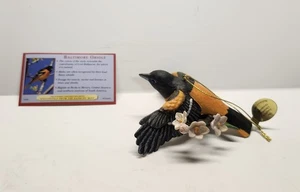 Danbury Mint Songbird Baltimore Oriole Christmas Ornament Songbird Collection - Picture 1 of 1