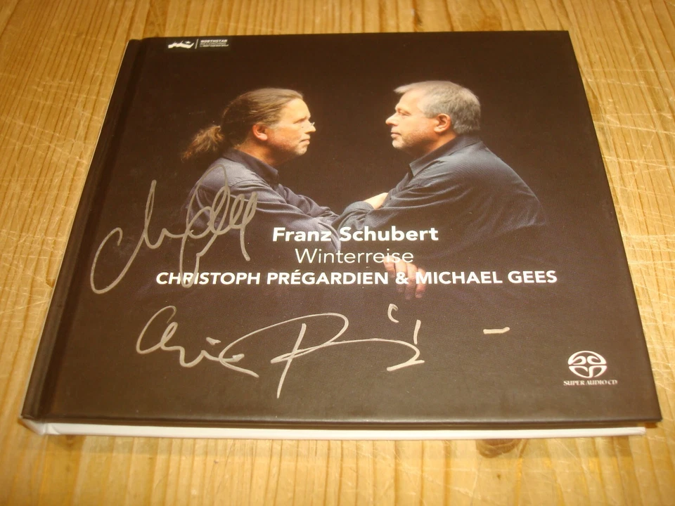 CHRISTOPH PREGARDIEN & MICHAEL GEES Schubert Winterreise SACD Signed Signiert - Bild 1 von 2