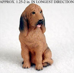 Bloodhound Mini Hand Painted Figurine Hand Painted