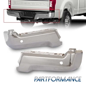 NUEVO parachoques trasero cromado barra frontal con estacionamiento para Ford F250 F350 2017-2022 par diestro y derecho - Imagen 1 de 10