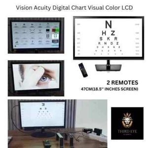LED Digital Visual Acuity Chart - Picture 1 of 6