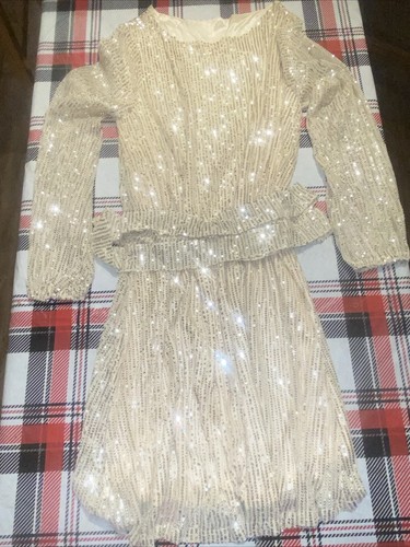 VETEMENTS Gonna donna beige abito con cintura in tessuto