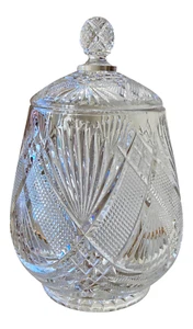 Antique Circa 1896 EAPG GEORGE DUNCAN & SONS No 28 Teepee / Nemesis Biscuit Jar - Picture 1 of 19