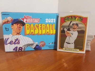 2021 Topps Heritage #1-200/Complete Your Set/You Pick/Buy 2 Get 2 FREE! - Image 1 of 2