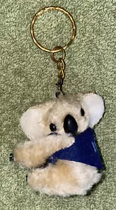 Llavero clip felpa vintage I Love Australia Koala Bear - Imagen 1 de 9