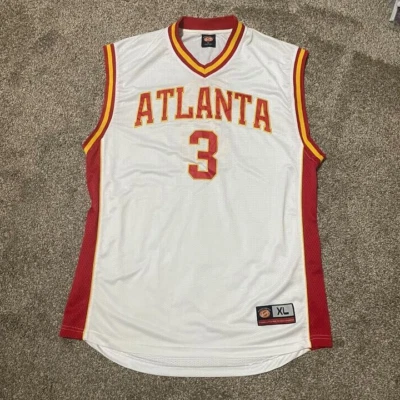 Camiseta deportiva auténtica Atlanta Hawks 3 Shareef Abdur-Rahim NBA talla XL Foto 1 de 4
