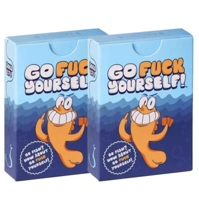 2PACK Go F*ck Yourselves The Adult Go Fish Game You've Always Wanted,Card Game - image 1 of 4