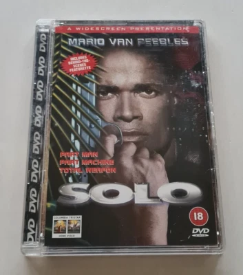 Solo DVD 1996 Mario Van Peebles William Sadler Adrien Brody Barry Corbin - Image 1 of 4