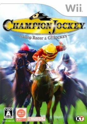 USED Wii Champion Jockey: Gallop Racer & GI Jockey 37757 JAPAN IMPORT - Image 1 of 3