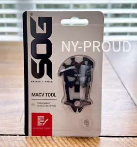 SOG MACV TOOL Multi-Tool 12 Tools Included in 1 Piece Hard-cased Black SM1001-CP - Picture 1 of 7
