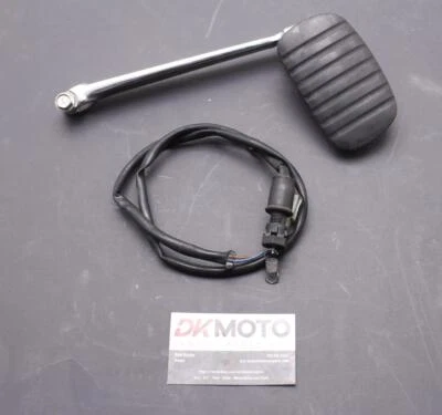 06-19 KAWASAKI VULCAN 900 OEM BRAKE FOOT PEDAL AND SENSOR R8.BX20 - Image 1 of 4
