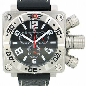 20ATM German U-Boot Chronograph 3 crown protection T0147