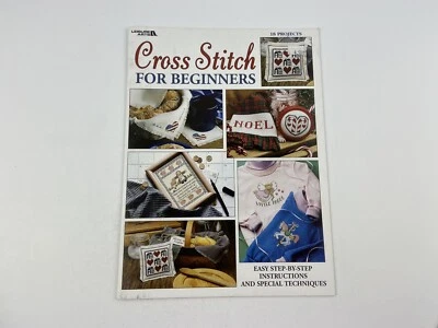 Leisure Arts Cross Stitch For Beginners Cross Stitch Pattern Booklet - Image 1 of 2