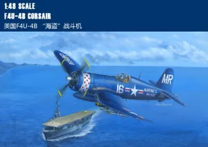 USA F4U-4B CORSAIR 1/48 aereo Hobbyboss model plane kit 80388 - Foto 1 di 9
