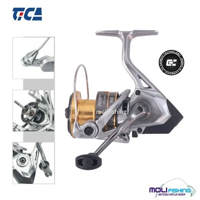 MULINELLO PESCA SPINNING TICA PERF PRO PR5000 CORPO IN CARBON COMPOSIT DRAG 12KG - Immagine 1 di 4
