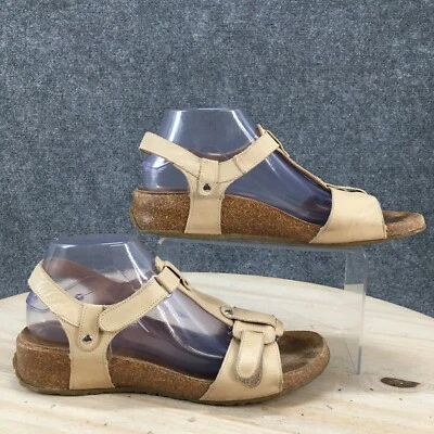 Sandalias Haflinger para mujer 40 con tiras cómodas gancho y lazo cuero beige Foto 1 de 4