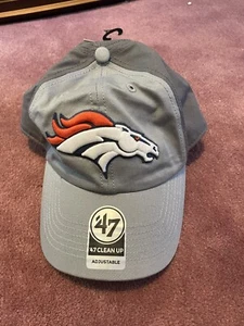 Denver Broncos NFL '47 Clean Up Relaxed Dad Mütze Kappe Erwachsene Herren verstellbar - Bild 1 von 7
