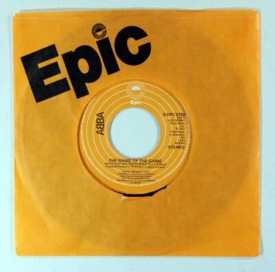 Abba - The Name Of The Game (UK 7" with "Made in USA" label text ) Excellent  - Image 1 of 2