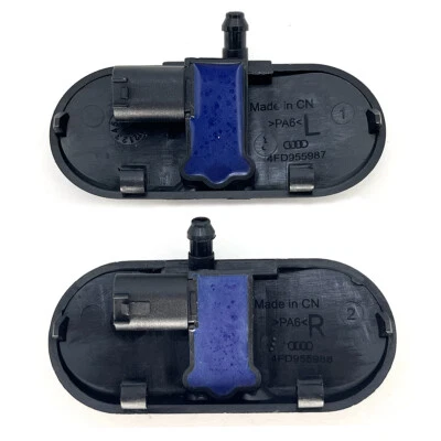 2x Boquilla pulverizadora lavadora parabrisas térmico izquierda y derecha para Audi A6 A4 A3 A8 Foto 1 de 4
