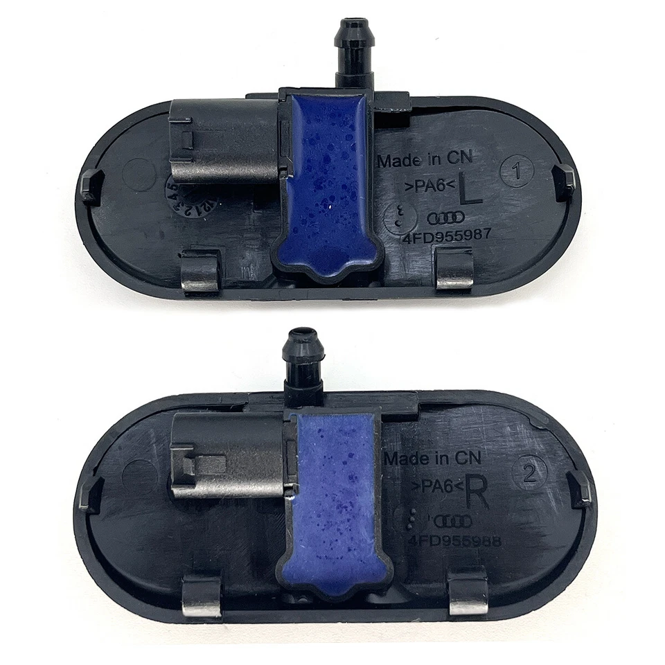 US 2x Boquilla pulverizadora lavadora parabrisas térmico izquierda y derecha para Audi A6 A4 A3 A8 Foto 1 de 4