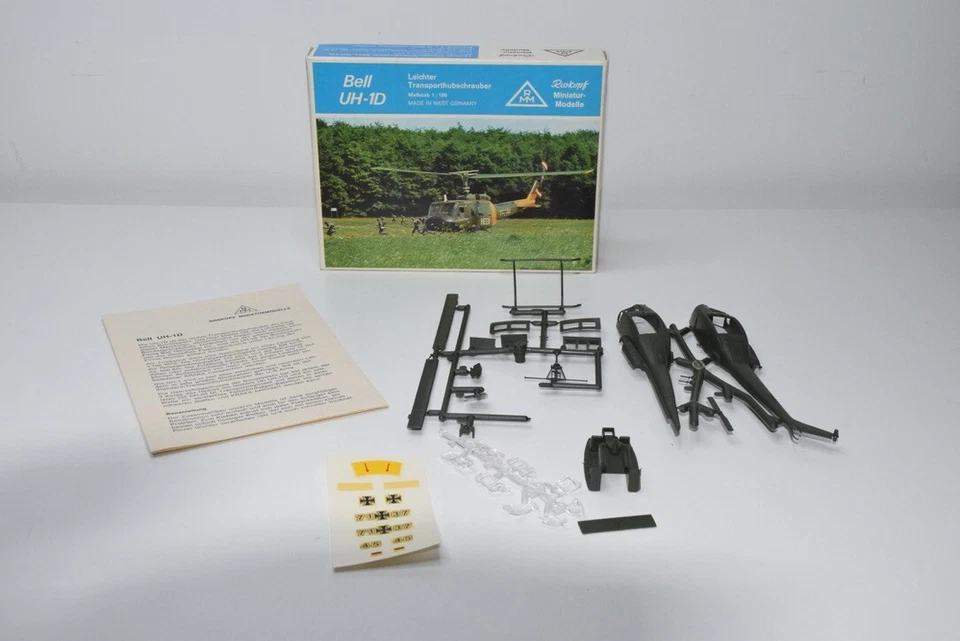 ELICOTTERO B28 1:100 ROSKOPF 41 BELL UH-1D MIB - Immagine 1 di 4