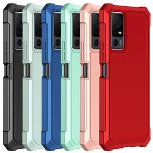 Coque pour Lively Jitterbug Smart4 2 couches coins antichoc TPU pare-chocs - Photo 1 sur 42