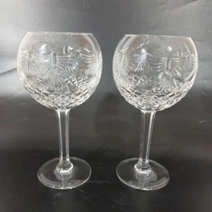 Waterford Crystal Millennium Peace Dove Wine Water Toasting Goblets Lot of 2 - Picture 1 of 5