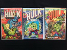 Incredible Hulk Lot of 3 Marvel Comic Books - #110 189 198!