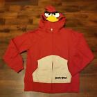 CHARACTER HOODIE ANGRY BIRDS RED KIDS S 6/7 M 8 NWT HALLOWEEN