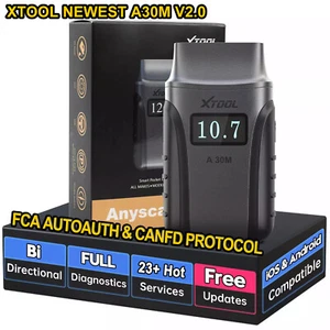 XTOOL A30M V2.0 Bluetooth Bidirectional OBD2 Scanner Full Diagnostic Code Reader - Picture 1 of 15
