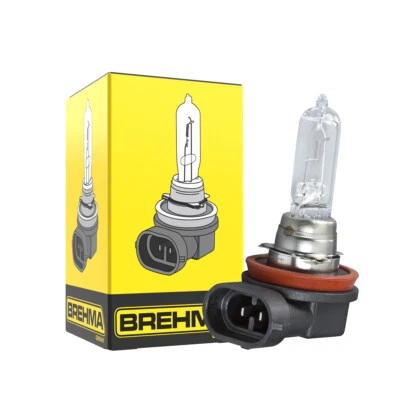 2x BREHMA Germany H9 12V 65W bulbs globes Classic Halogen headlight - Image 1 of 3