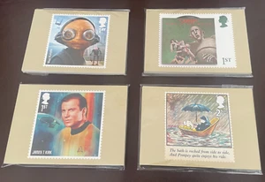 PHQ Cards x 4 sets - Star Trek (19) Star Wars (8) Queen (13) Rupert (7) Sealed. - Picture 1 of 1