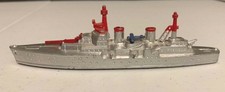 Vintage Pre-Ww2 Tootsietoy Battle Cruiser Toy Ship