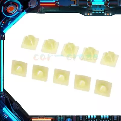 3907444 10x Parachoques Placa Tuerca Soporte Clip Tornillo Ojal Para Chevrolet Foto 1 de 4