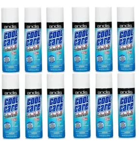 12 X Andis Cool Care Plus Spray für Clipper Klingen - 5 in 1 Formel - Bild 1 von 2