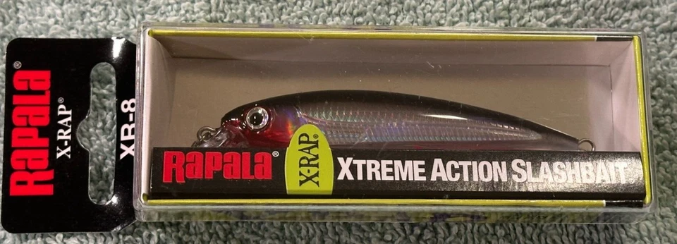 Señuelo de pesca RAPALA XRAP XTREME ACTION SLASH BAIT plateado XR08S Foto 1 de 1