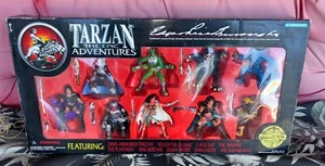Vintage 1995 Tarzan The Epic Adventures Mars Series 9 Action Figure Gift Set - Picture 1 of 5
