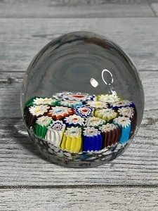 Canna da parati vintage MURANO Millefiori arte vetro design Italia senza adesivo - Foto 1 di 7