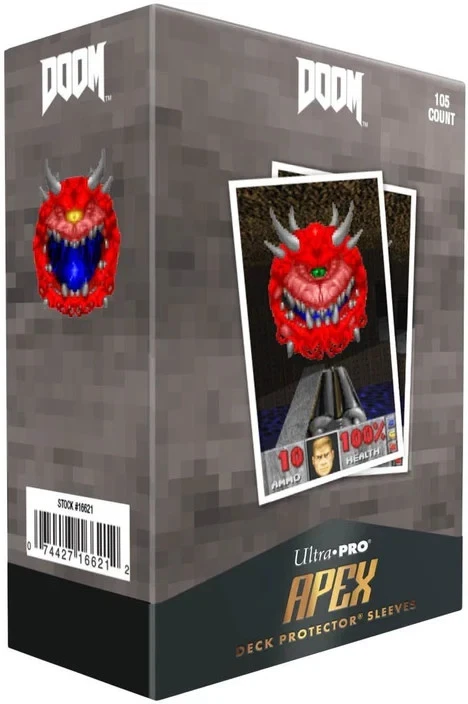 Ultra Pro - DOOM Cacodemon Apex sleeves - MTG deck protectors 105 count - NEW - Image 1 of 1