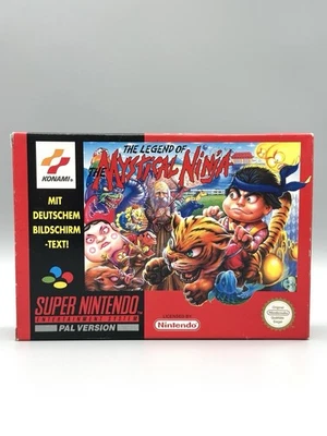 The Legend of the Mystical Ninja SNES OVP Zustand: Gut - Bild 1 von 4