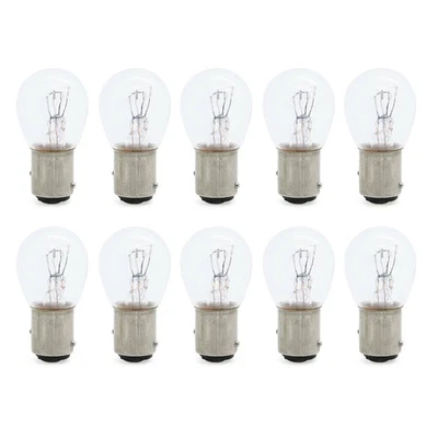 10x 6V Tail Light Bulb for Honda, Yamaha, Kawasaki 1154 21/5W Brake Stop Bulbs - Image 1 of 4