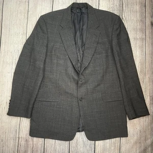 Vintage Hart Schaffner Marx Wolle Blazer Grau Sport Mantel Herren Größe 44 L Hergestellt in den USA - Bild 1 von 8