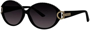Caviar M2621 2621 Sunglasses Black Gold 24 Authentic 60mm - Picture 1 of 1
