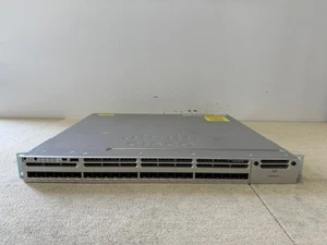 Conmutador de servicio IP Cisco WS-C3850-24S-E V03 24 puertos SFP probado - Imagen 1 de 3
